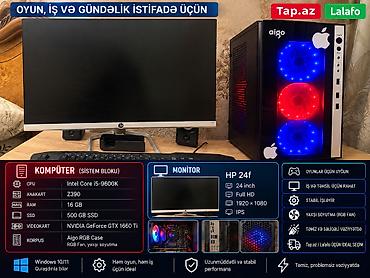 Oyun və montaj üçün yığılmış komputerdir. Sürətlidir. Hec bir donma