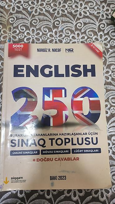 Testlər: İngilis dili üzrə test və çalışma kitabları dəsti - DİM “English 5” – — 2