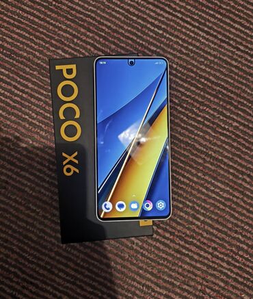 Poco: Poco X6, Б/у, 256 ГБ, цвет - Белый, 2 SIM