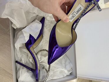 Tuflilər: Туфли jimmy choo фиолетовые с камнями очень красивые. Ни разу не — 2