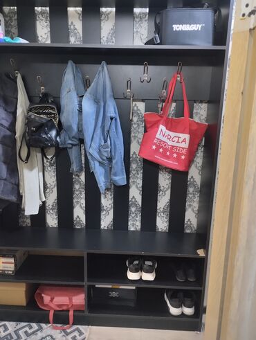 шкаф двустворчатый для одежды: Гардеробный Шкаф, Для обуви, Б/у
