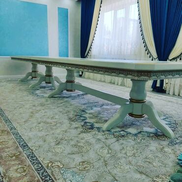 стол и стулья для гостиной в Кыргызстан | Комплекты столов и стульев: Изготовливаем Столы и Стулья любого цвета и размеров. Быстро