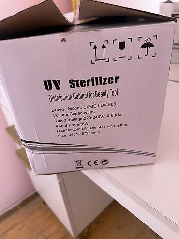 Gözəllik və estetika avadanlığı: UV Sterilizer – Gözəllik alətləri üçün dezinfeksiya şkafı Model: SKME — 3