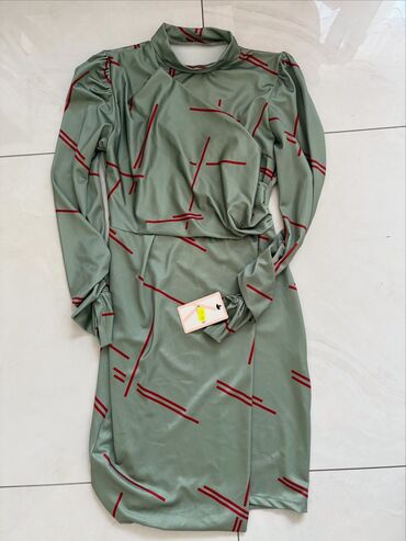 tommy hilfiger d: Itano color - Green, Cocktail, Long sleeves