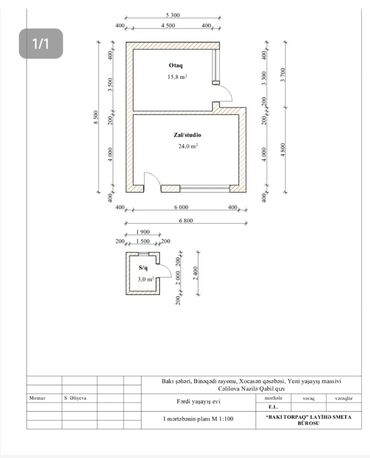 kirayə evlər 2023 xırdalan: Xırdalan, 2 otaqlı, Köhnə tikili, 1 kv. m