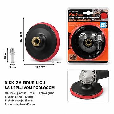 KMT Samolepljivi disk 9363238 Praktičan disk za brusilicu sa