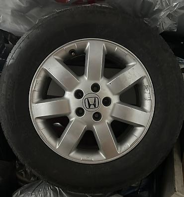 ххх 17: Оригинальное колесо Honda в сборе: литой диск + шина. - Диск — 2