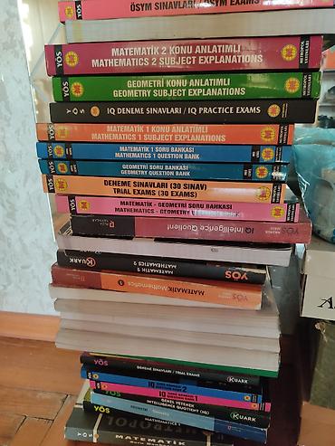 Tədris ədəbiyyatı: YÖS/ÖSYM hazırlıq kitabları dəsti Bezileri biraz yazilib onlari nezere — 1