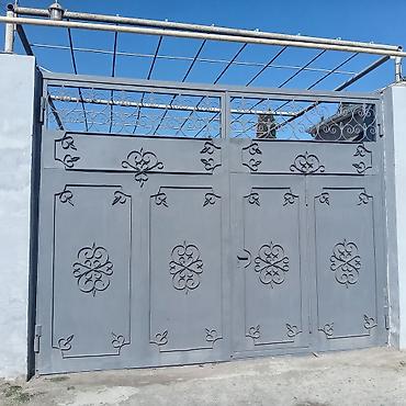 Həyət darvazaları: Dəmir darvaza və piyada qapısı dəsti 4 Mt uzunu 3 mt eni Əla — 6