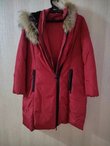 тёплая зимняя куртка: Пуховик, XL