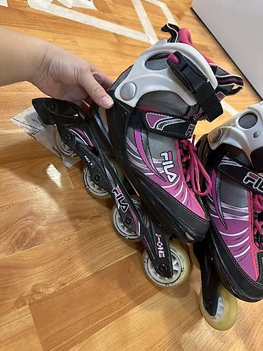Roliklər: FILA J-One inline konkilər - Brend/model: FILA J-One - Növ: İnline (4 — 2