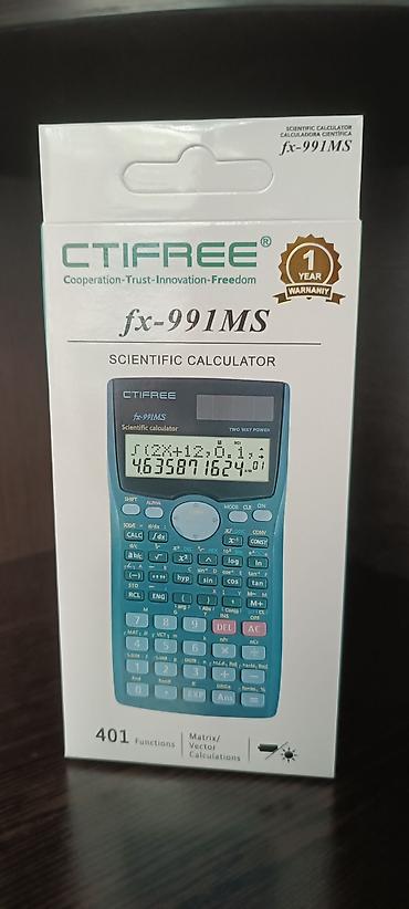 Канцтовары: Инженерный калькулятор Ctifree fx 991ms calculator имеет 401 функцию — 6