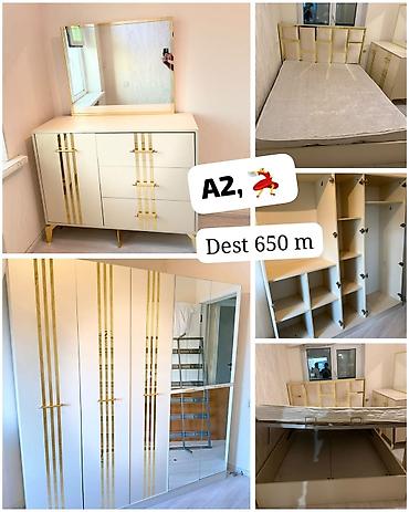 AYNUR 2 💃 *Yataq dəsti 650₼*.taxtın bazası və matrası var.Tumbaları