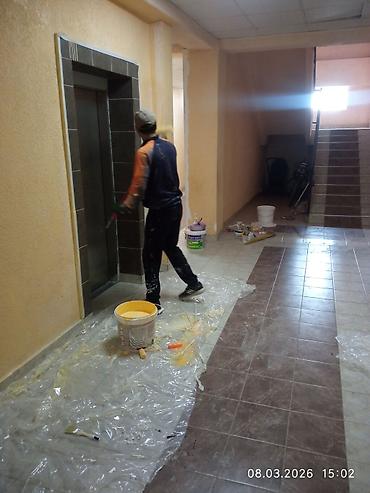 Покраска: Покраска стен и потолков под ключ - Профессиональная окраска валиком — 7