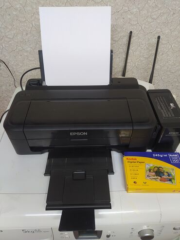 rengli printer satilir: Unvan Sumqayit. Epson L132 4 renlidir rengler ustunde var. normal
