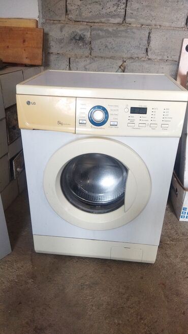 Стиральные машины: Стиральная машина LG, Б/у, Автомат, До 6 кг, Полноразмерная — 10