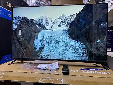 Телевизоры: Телевизор samsung 43Q80 smart Android tv с интернетом youtube, 110 см — 8