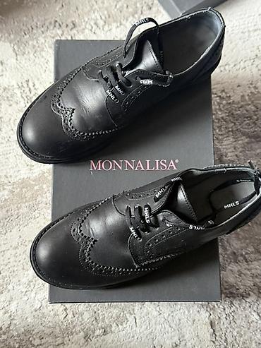 monnalisa: Rəng - Qara Tuflilər, Ölçü: 34, Oğlan üçün — 3