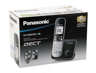 торговые оборудование: Телефон Panasonic 6811 Комплектация база + трубка Количество трубок