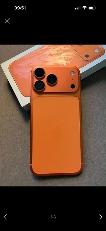 IPhone (оранжевый, корпус с матовым покрытием), комплект с коробкой