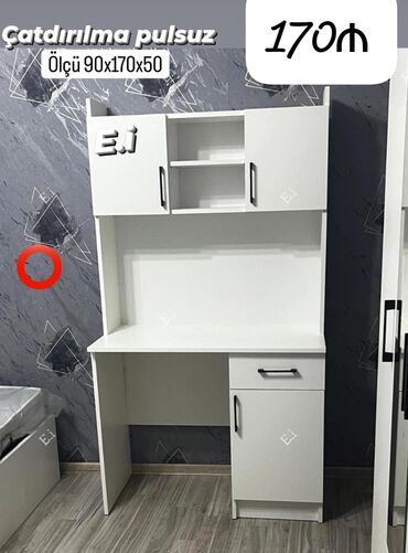 Mebel: *Yazı masası 170AZN💥* ✔️Rəng seçimi var *Çatdırılma və quraşdırılma