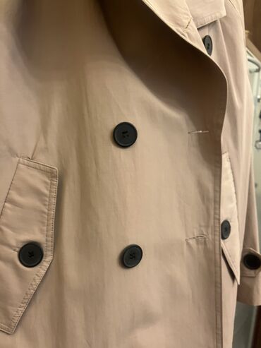 Mantili: M, Novo, Sa postavom, Jednobojni, bоја - Bež — 9