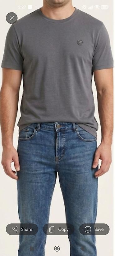 Cinslər: ZILLI Jeans kişi cins şalvarı - Rəng: mavi - Kəsim: düz balaq — 1