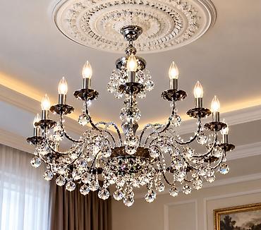 Çılçıraq, 10 və daha çox lampa, Xrustal lalafo.az -da Çılçıraq, 10 və daha çox lampa, Xrustal