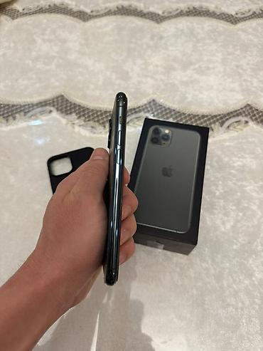 Apple iPhone: IPhone 11 Pro, 256 ГБ, Matte Midnight Green, Защитное стекло, Коробка, Чехол, 71 % — 6