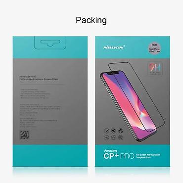 Zaštitne folije i stakla za telefone: Zastitno staklo Nillkin CP+ Pro za iPhone 12/12 Pro 6.1 crni. Uz brzu — 10
