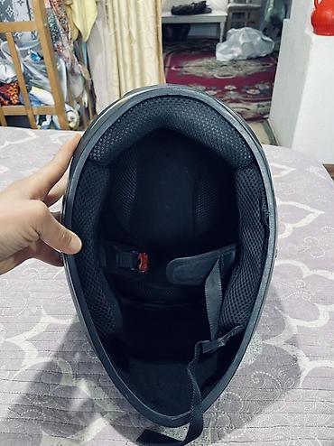 Шлемы: Продаю шлем полноразмерный мотоциклетный шлем с затемнённым визором — 6