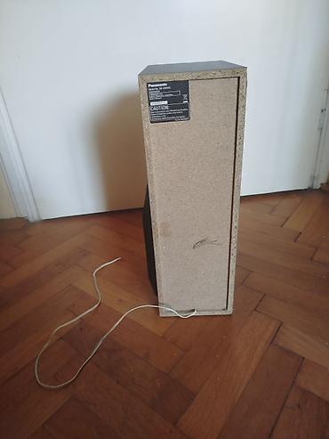Zvučnici i stereo sistemi: Subwoofer zvucnik Panasonic vufer. Ispravan Visina 41 cm. Dubina oko na lalafo.rs — 8 Zvučnici i stereo sistemi: Subwoofer zvucnik Panasonic vufer. Ispravan Visina 41 cm. Dubina oko — 8