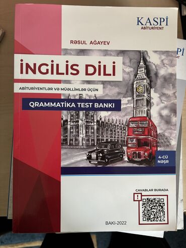 Testlər: İngilis dili Testlər 10-cu sinif, Kaspi, 1-ci hissə, 2022 il lalafo.az -da Testlər: İngilis dili Testlər 10-cu sinif, Kaspi, 1-ci hissə, 2022 il