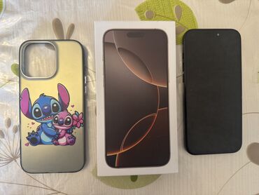 айфон 11 pro max бу: IPhone 16 Pro Max, 1 TB, Desert Titanium, Simsiz şarj, Face ID