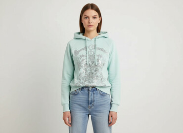 bluzy z postaciami z bajek: Amisu, Кофта з каптуром жіноча, розмір XS