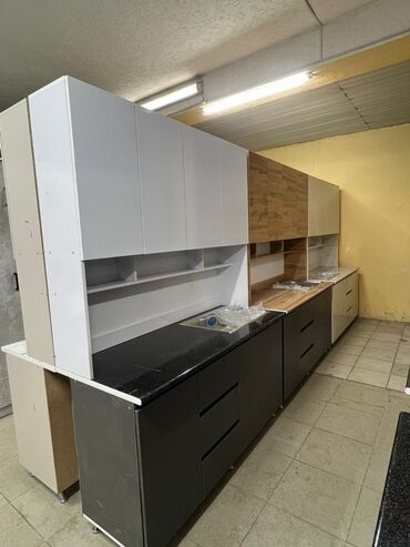 Кухонные гарнитуры: Кухонный гарнитур, Новый, цвет - Черный, ДСП, Бесплатная доставка at lalafo.kg — 21 Кухонные гарнитуры: Кухонный гарнитур, Новый, цвет - Черный, ДСП, Бесплатная доставка — 21