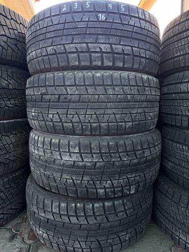 купить зимние шины в бишкеке: 235/45/17 4 шт комп в идеальном состоянии фирма Yokohama год 2016