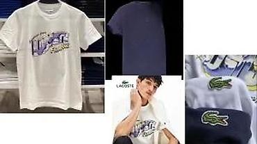 Majice: Men's T-shirt Lacoste, bоја - Tamnoplava — 22