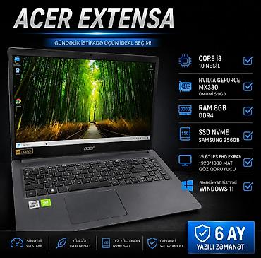İNTEL 10 nəsil/8GB DDR4/SSD256/Nvidia MX330 Salam əziz dostlar 🖐🏻