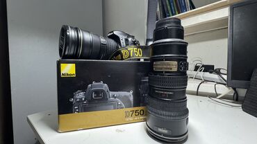 Фотоаппараты: Продаю nicon D750 отличном состоянии, Обьектив Nucor 70-200 Обьектив