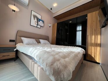 кыргызстан снять квартиру: 1 комната, Душевая кабина, Постельное белье, Кондиционер