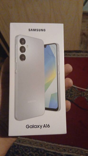 redmi note 16 pro max qiymeti: Samsung Galaxy A16, 128 GB, rəng - Ağ, Zəmanət, Barmaq izi, İki sim kartlı
