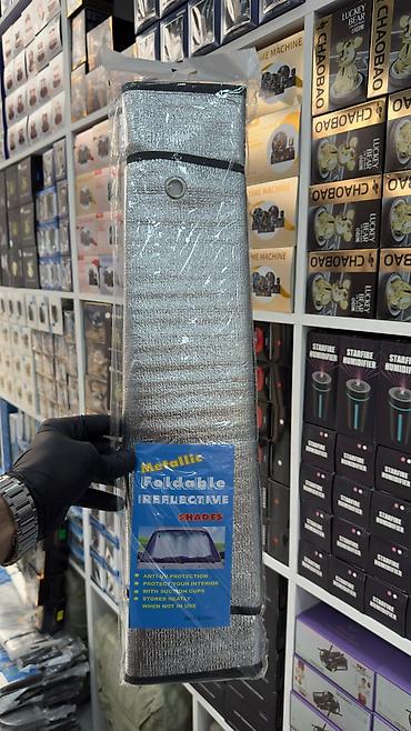 salon 07: Metallik, qatlanan reflektiv avtomobil günlüyü (sunshade) - Ön şüşə — 1