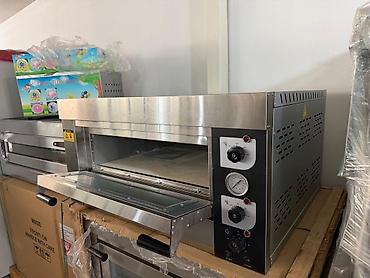Elektrik sobalar: Pizza sobası Professioanal pizza peçi İçi daşlı model Termostat 500 — 7