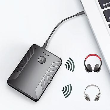 Динамики и колонки: Bluetooth səs ötürücü/qəbuledici adapter - 2-si 1-də funksiya: TX — 1