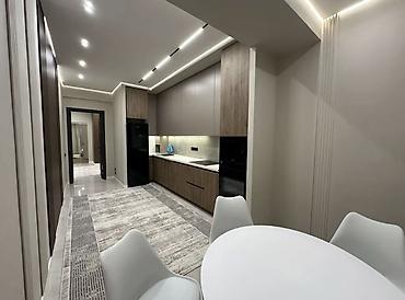 107: 3 комнаты, 107 м², Асанбай мкр Элитка, 8 этаж, Дизайнерский ремонт — 3