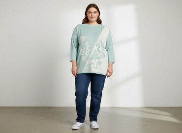 t shirty plus size damskie: Светр жіночий, розмір 5XL