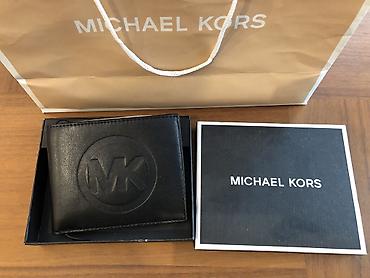 Portmone, pulqabıları: Miichael Kors brendi kisi portmone. Yenidir. 98 dollara alinib — 1