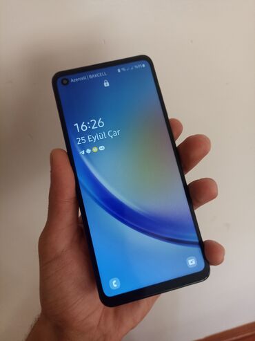 lalafo mingecevir telefon: Samsung Galaxy A21S, 32 GB, rəng - Qara, Zəmanət, Sensor, Barmaq izi