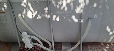 бассеины: Продам бассейн Bestway power Steel б/у Длина 4м 10 см Ширина 2м 10 см — 3